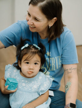 Newborn - 23 Months Old | In our Nursery class, our goal is to create a peaceful atmosphere and care for your child’s physical needs to give them a great first impression of their Heavenly Father.